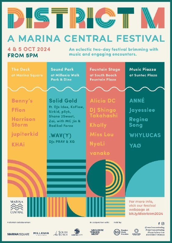 DISTRICT M: A Marina Central Festival